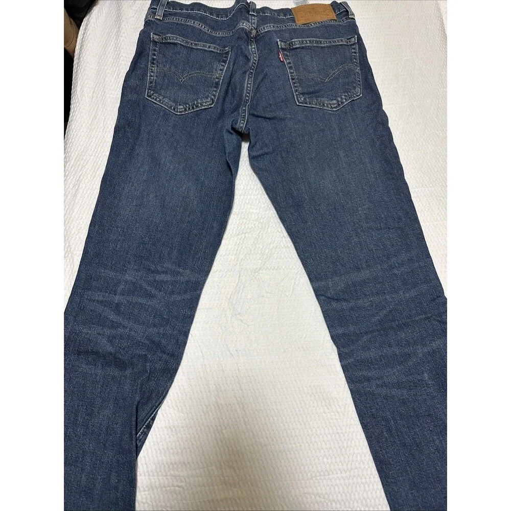 Levi's Premium Lot 511 Slim Dark Blue Jeans 33x32